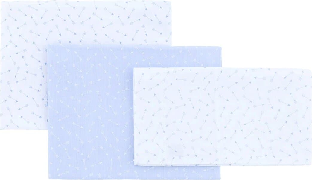 Completo Lettino 3 Pz 100X165X1 Cm Be Zoe Azzurro Casa e cucina/Tessili per la casa/Biancheria per culle e lettini/Biancheria bebè/Completi da lettino con sbarre La Casa Del Bebè - Napoli, Commerciovirtuoso.it