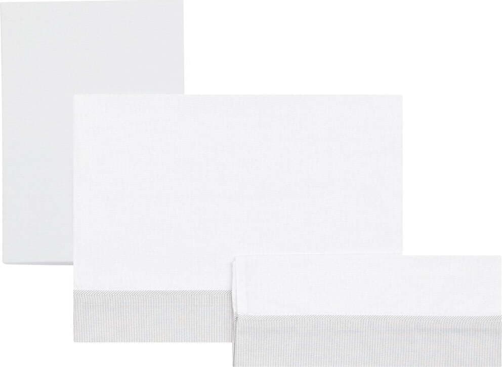 Completo Lettino 3 Pz 100X165X1 Cm Star Grigio Casa e cucina/Tessili per la casa/Biancheria per culle e lettini/Biancheria bebè/Completi da lettino con sbarre La Casa Del Bebè - Napoli, Commerciovirtuoso.it