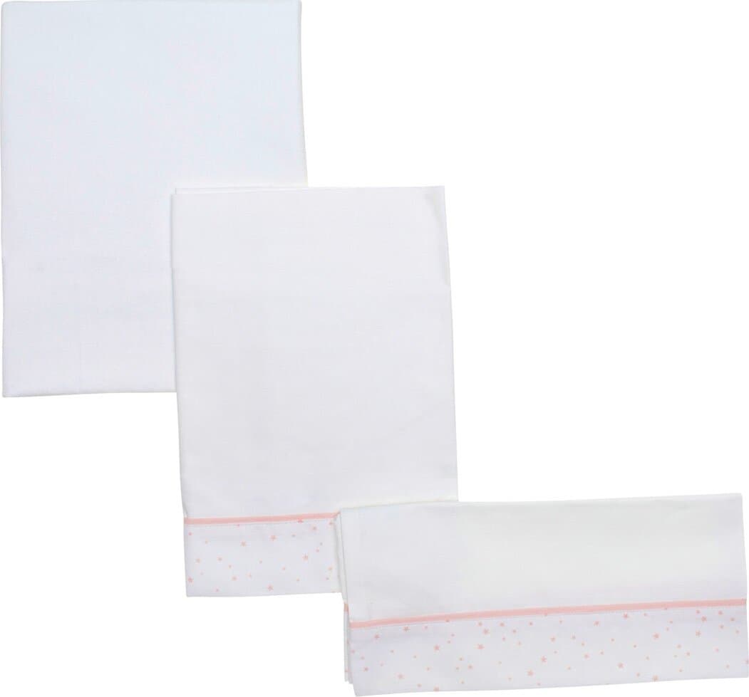 Completo Lettino 3 Pz. 120X180X1 Cm Astra Rosa Casa e cucina/Tessili per la casa/Biancheria per culle e lettini/Biancheria bebè/Completi da lettino con sbarre La Casa Del Bebè - Napoli, Commerciovirtuoso.it
