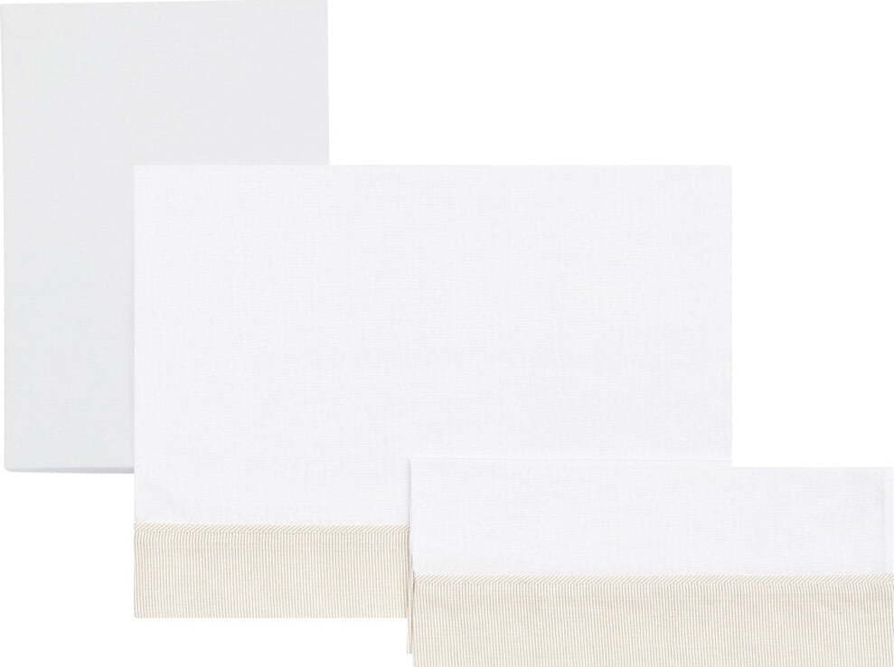 Completo Lettino 3 Pz. 120X180X1 Cm Star Beige Casa e cucina/Tessili per la casa/Biancheria per culle e lettini/Biancheria bebè/Completi da lettino con sbarre La Casa Del Bebè - Napoli, Commerciovirtuoso.it