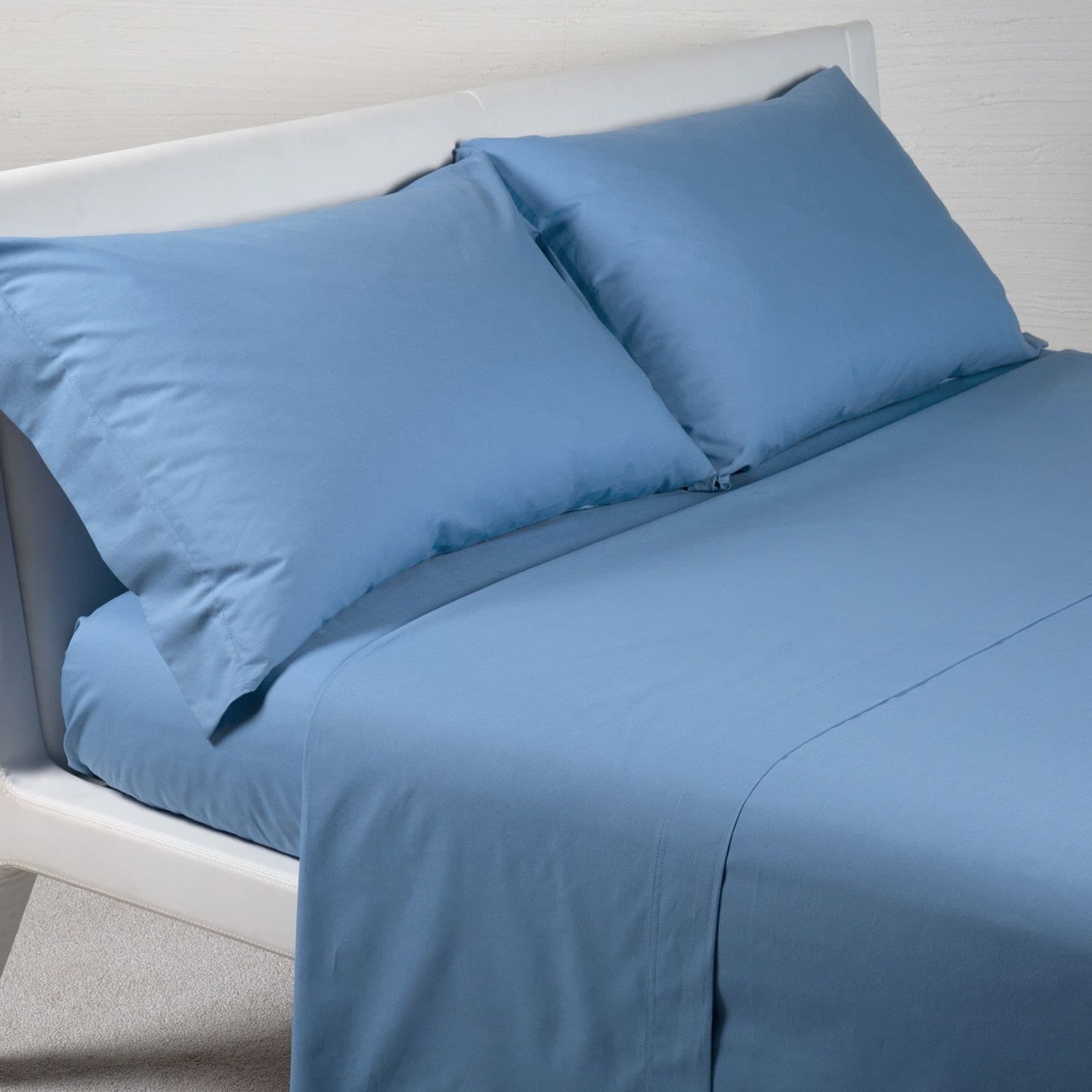 Completo Letto Lenzuola Una Piazza E Mezza Caleffi Tinta Unita 100% Cotone Set Letto Lenzuolo Sopra 190x285 Cm + Lenzuolo Sotto Con Angoli 130x200 Cm + Federa a 2 Volant 50x80 Cm Casa e cucina/Tessili per la casa/Biancheria da letto/Lenzuola e federe/Set di lenzuola e federe La Bottega del Risparmio - Bari, Commerciovirtuoso.it