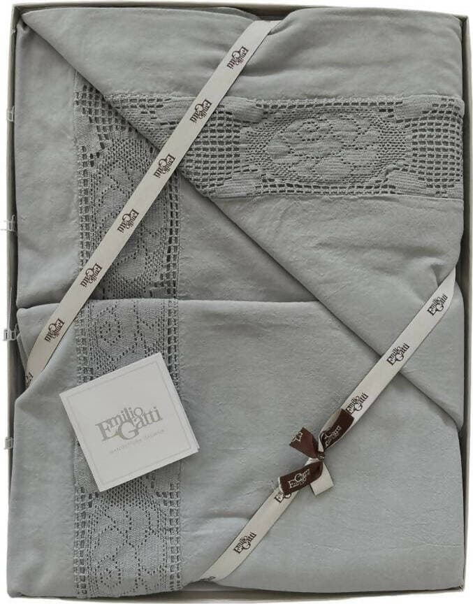 Completo Letto Matrimoniale In Puro Cotone Emilio Gatti Tombolo Con Lavorazione Ad Uncinetto Di Alta Qualità Completo Con Federe Scatola Regalo Casa e cucina/Tessili per la casa/Biancheria per la cameretta/Lenzuola e federe/Set di lenzuola e federe Puleo Casa - Palermo, Commerciovirtuoso.it