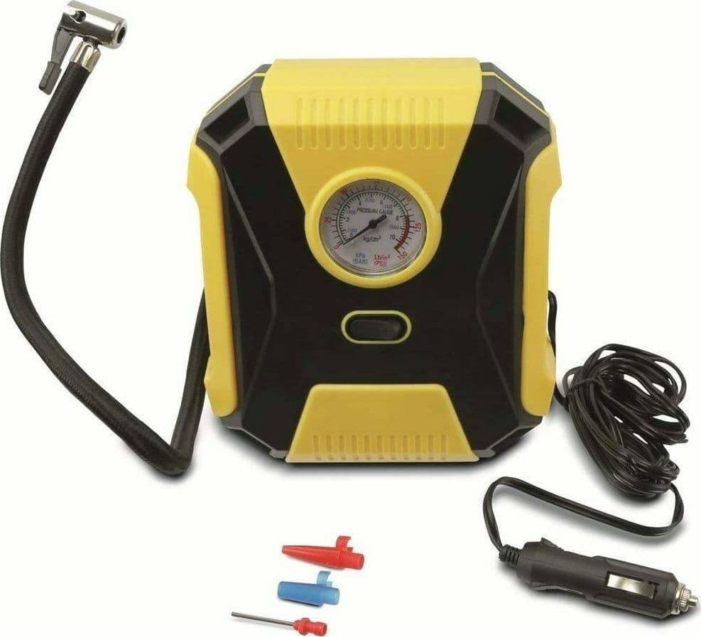 Compressore Aria Auto Portatile 12v 150 Psi Ruote Auto Portatile 3 Beccucci Casa, arredamento e bricolage > Bricolage e fai da te > Elettroutensili > Compressori Trade Shop italia - Napoli, Commerciovirtuoso.it