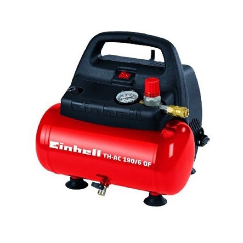 COMPRESSORE PORTATILE 6 LT EINHELL TH-AC 190/6 OF MOTORE 1,5 HP Fai da te/Utensili elettrici e a mano/Utensili elettrici/Compressori d'aria Trade Shop italia - Napoli, Commerciovirtuoso.it