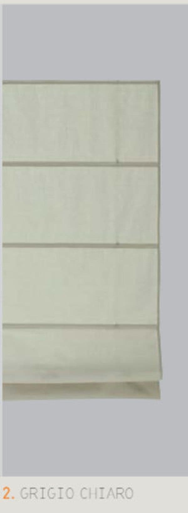 CONCEPT DECOR - TENDA A PACCHETTO CON BINARIO INCLUSO GRIGIO CHIARO 120X175