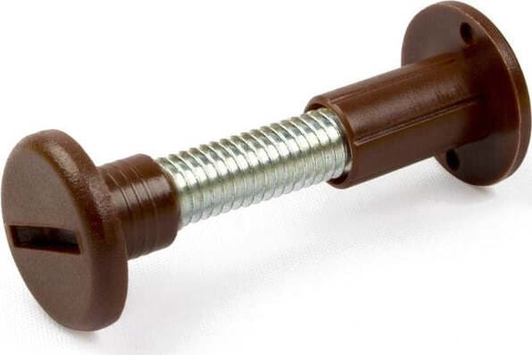 CONDY---8PZ-VITI-DI-COLLEGAMENTO-IN-PLASTICA-MARRONE-30-36MM