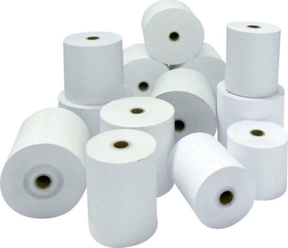Conf. rotoli termici 80x80 per registratore cassa Rotolificio Pugliese in Carta in rotoli Cartoleria Soluzione - Milazzo, commercioVirtuoso.it
