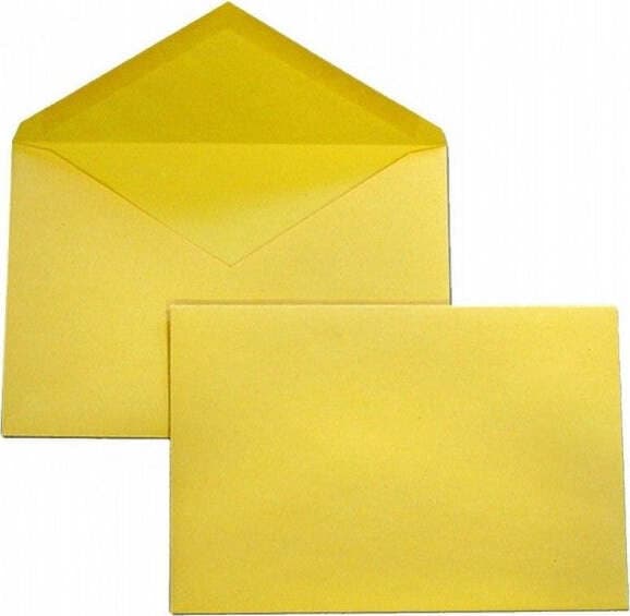 CONFEZIONE 12 BUSTE GIALLE DOCUMENTI SPEDIZIONI POSTE MISURA 12X18CM