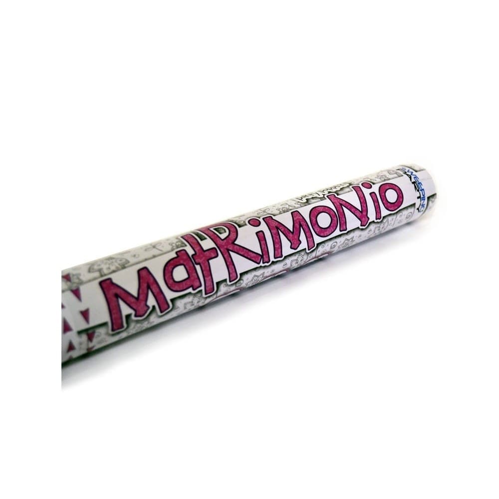 CONFEZIONE 12 PEZZI SPARACORIANDOLI MATRIMONIO MATRIMONI 60 CM PARTY POPPER