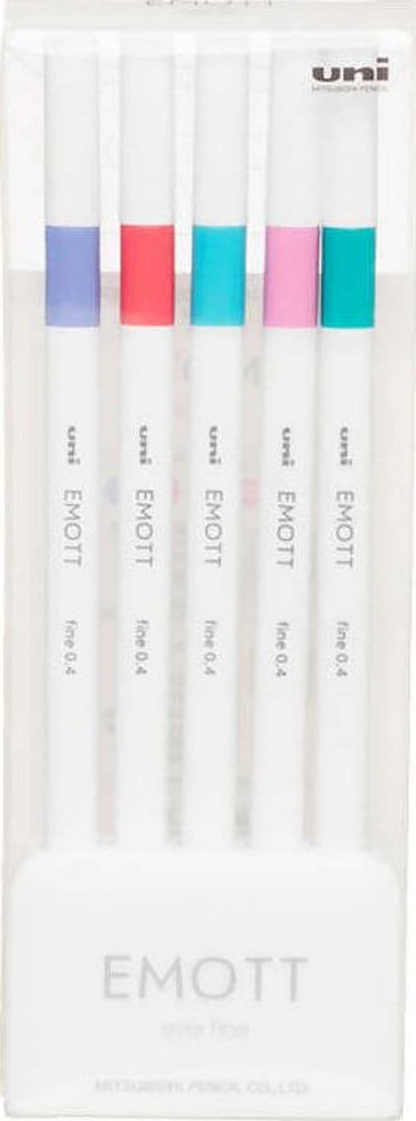 Confezione 5 Pz Pennarelli Emott Kit 5 Pezzi Colori Candy Pop N.05 Forma Quadrata Bordi Arrotondati Inchiostro A Base D'acqua Massima Resistenza in Pennarelli per disegno Cartolibreria La Fenice - Spadafora, commercioVirtuoso.it