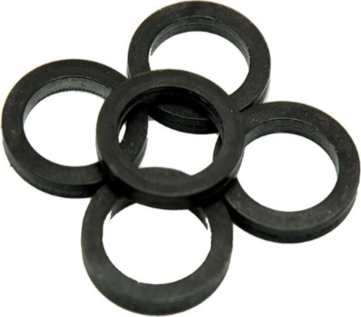 CONFEZIONE-DA-4-PEZZI---GUARNIZIONE-AD-ANELLO-PER-AERATORE-M22---IN-PLASTICA-COLORE-NERO