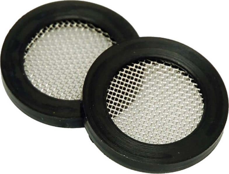 CONFEZIONE-DA-5-PEZZI---GUARNIZIONE-GOMMA-CON-RETINA-3/4£---PER-CARICO-LAVATRICE
