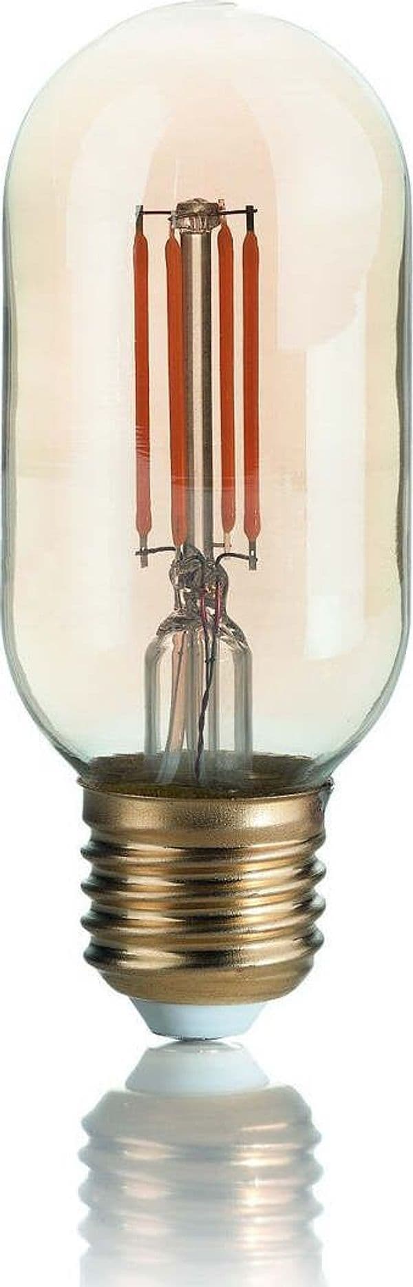 Confezione-lampadina-ID-VINTAGE-E27-4W-LED-300LM-2200°K-vetro-ambra-bombato-cilindro-retrò-luce-caldissima-interno