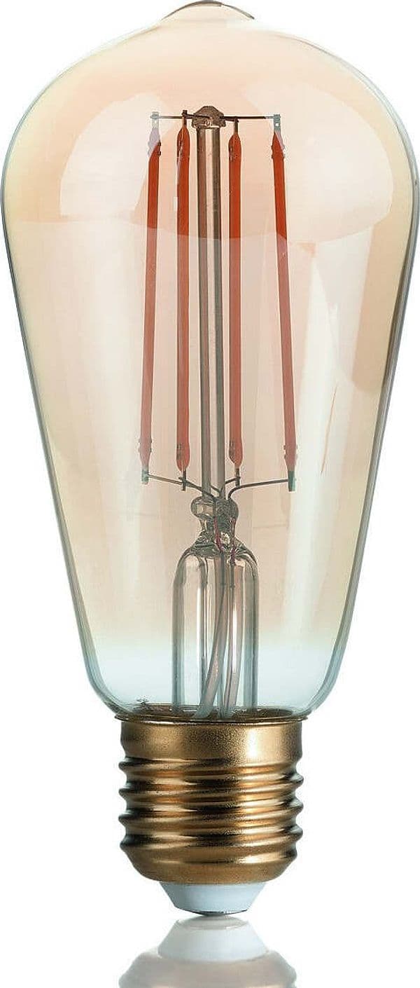 Confezione-lampadina-ID-VINTAGE-E27-CONO-4W-LED-300LM-2200°K-vetro-ambra-luce-caldissima-interno