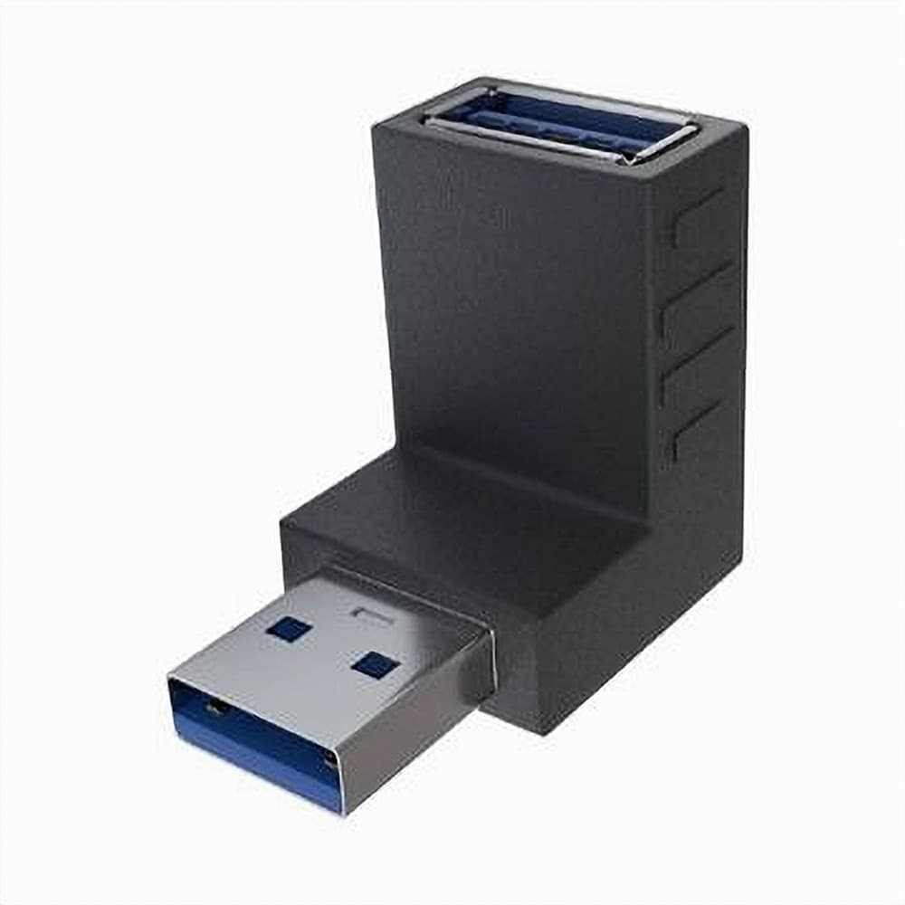 CONNETTORE DATI ADATTATORE USB MASCHIO- USB FEMMINA AD ANGOLO 90° PROLUNGA C-057 in prodotto Trade Shop italia - Napoli, commercioVirtuoso.it
