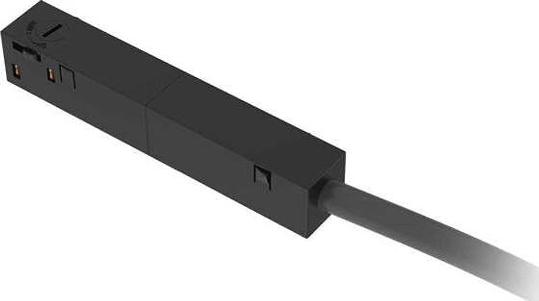 Connettore Principale On-Off Ego Alluminio Nero