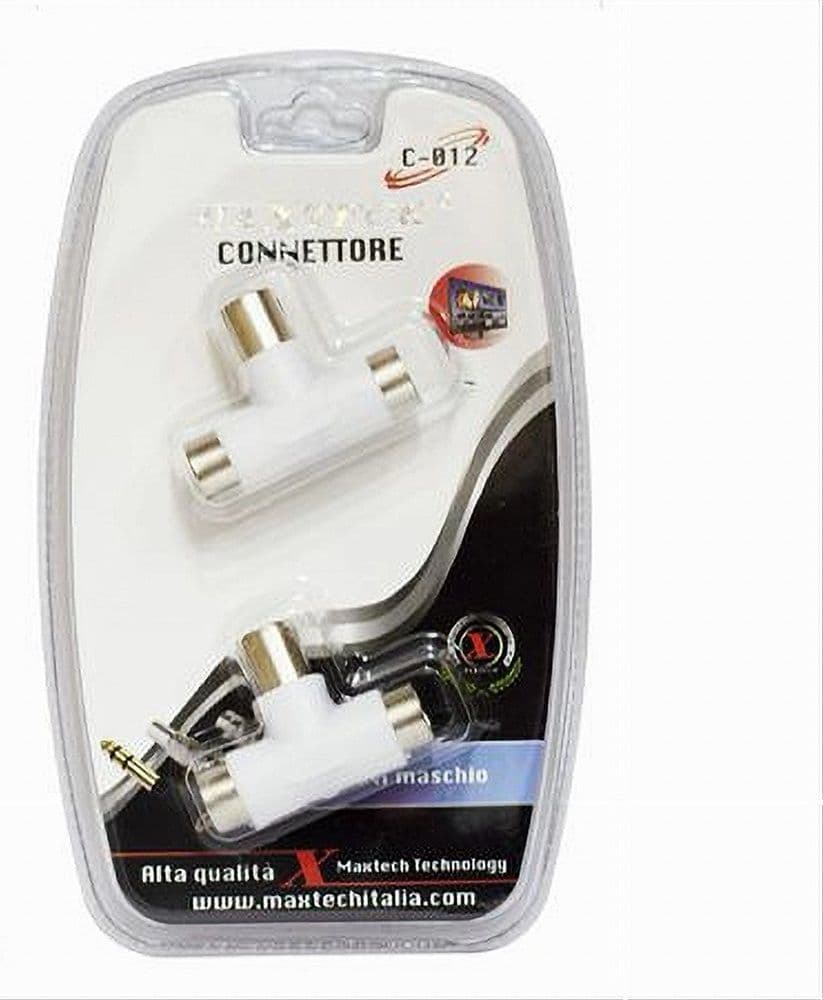 Connettori Adattatore A T Antenna Maschio A 2x Ant Femmina Cavo Tv Maxtech C-012 Elettronica e telefonia > Accessori Audio e Video > Adattatori Video Trade Shop italia - Napoli, Commerciovirtuoso.it