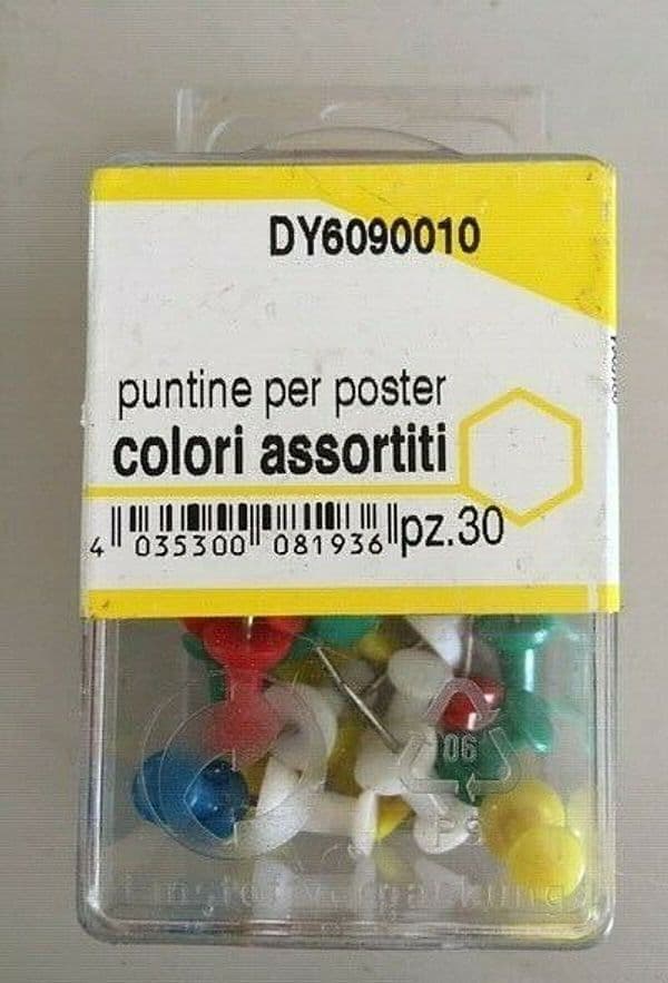 CONNEX---30-PUNTINE-PER-POSTER-COLORI-ASSORTITI