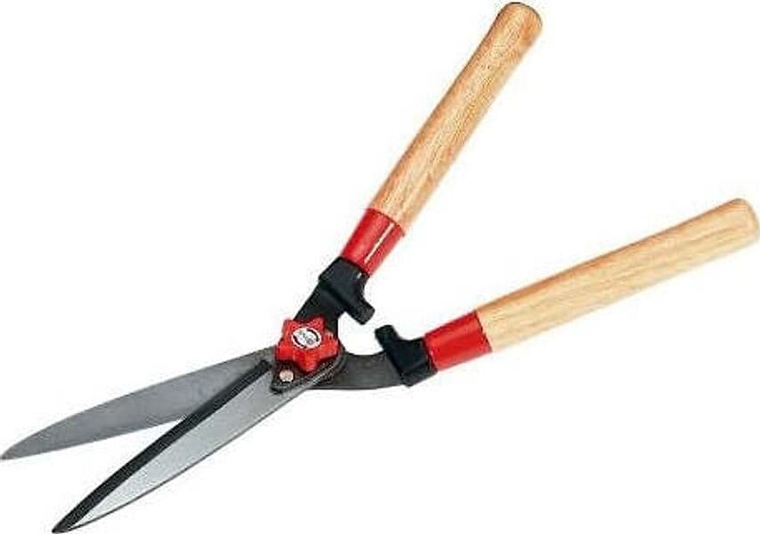 CONNEX---FORBICI-PER-POTATURA-SIEPI-MANICO-IN-LEGNO