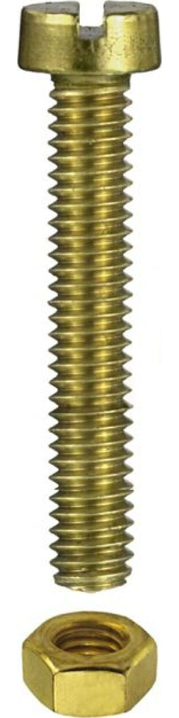 CONNEX-MASIDEF-VITE-OTTONE-TESTA-CILINDRICA-CON-DADO-4X30-PZ.8