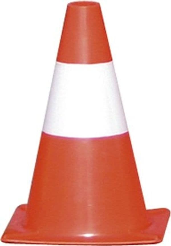 Cono segnaletico - bianco-rosso - altezza 30 cm Fai da te/Sicurezza e protezione/Attrezzature per sicurezza sul lavoro/Segnaletica antinfortunistica Eurocartuccia - Pavullo, Commerciovirtuoso.it
