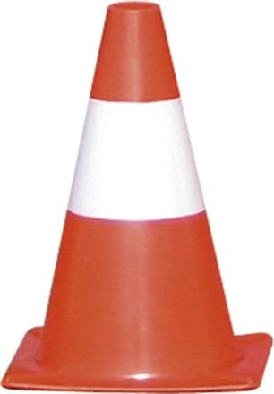 Cono segnaletico - bianco-rosso - altezza 30 cm Fai da te/Sicurezza e protezione/Attrezzature per sicurezza sul lavoro/Segnaletica antinfortunistica Eurocartuccia - Pavullo, Commerciovirtuoso.it