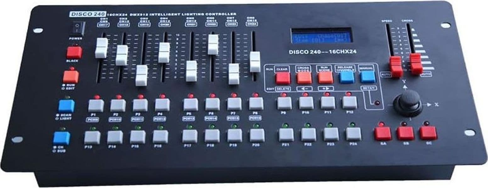 Console-Controller-512-Illuminazione-Scenica-240-Canali-480-Scene-Concerti-Scolastici-Party-Disco-Ktv-Club
