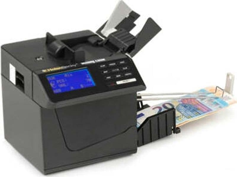 Conta-Verifica banconote Money Cube HT1000 - 17 x 15 7 x 15 2 cm - nero - HolenBecky Cancelleria e prodotti per ufficio/Archivio ufficio e accessori per scrivania/Casseforti portamonete e contabanconote/Contabanconote Eurocartuccia - Pavullo, Commerciovirtuoso.it