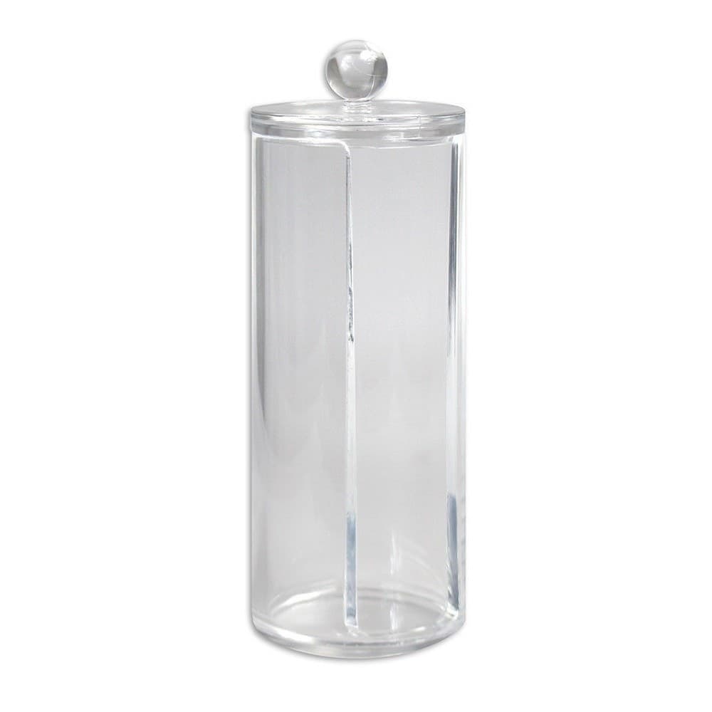 Contenitore-Dispenser-Dischetti-Cotone-Struccanti-Foro-Coperchio-Organizer-10240