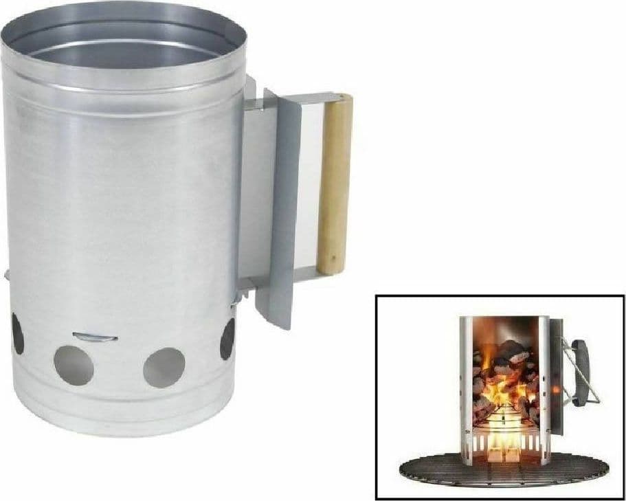 Contenitore Per Carbone Barbecue Bbq Grill Camino Accendere Carbonella Articoli da Giardino > Barbecue > Prodotti Da Esterno Trade Shop italia - Napoli, Commerciovirtuoso.it