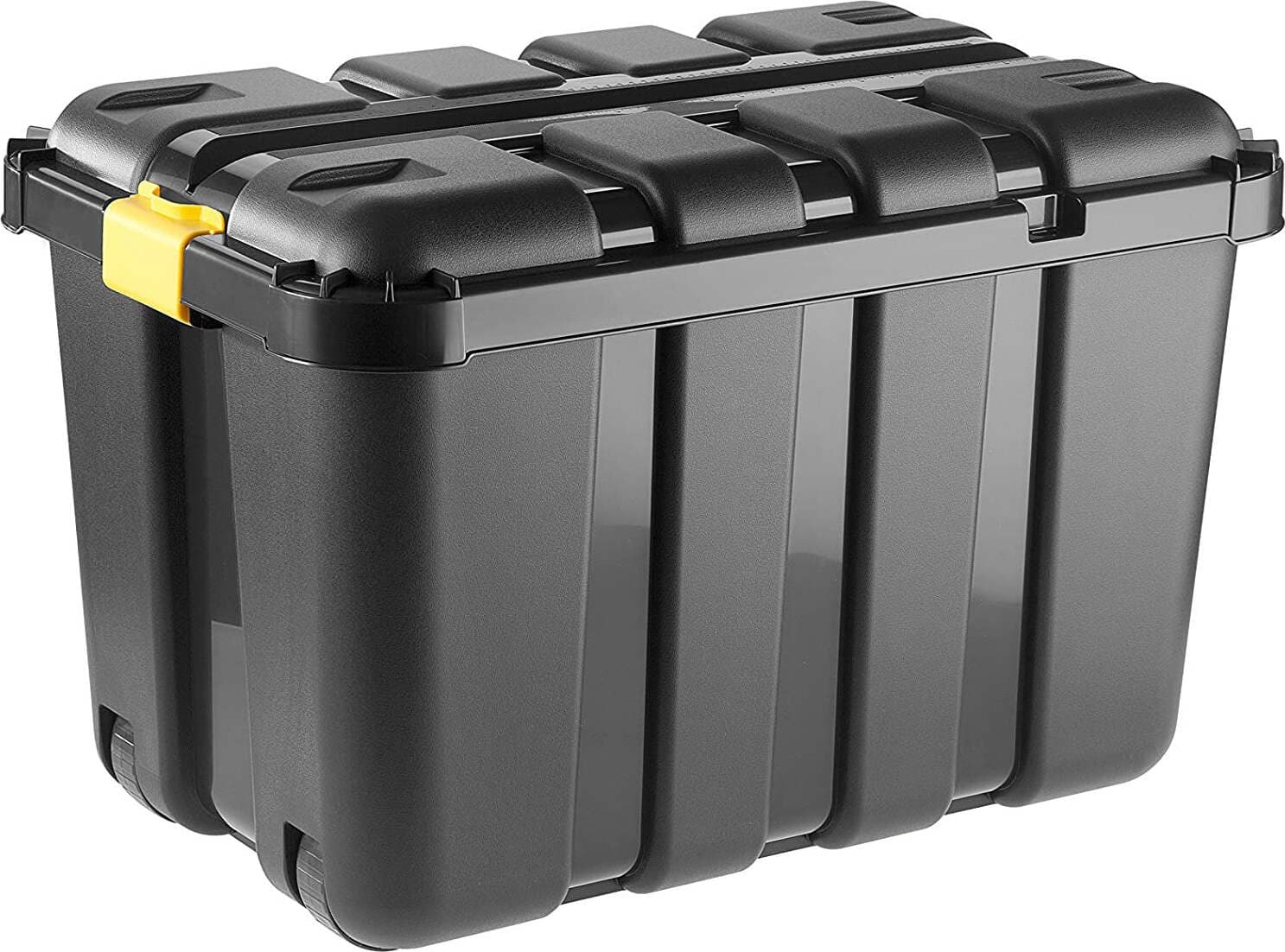 Contenitore salvaspazio Tontarelli BoxOne Porta-Attrezzi, 140 L, 79 x 52 x h 52 cm, Nero/Ambra Casa e cucina/Organizzazione interni/Contenitori ceste e cestini/Contenitori con coperchio Scontolo.net - Potenza, Commerciovirtuoso.it