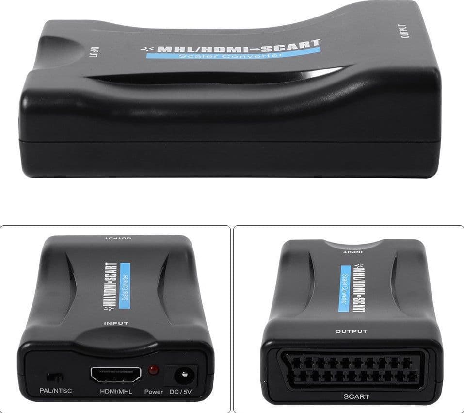 CONVERTITORE ADATTATORE DA HDMI A SCART 1080P PER HDTV WII XBOX PS3 SKY BOX TV Elettronica/Home Cinema TV e video/Accessori/Cavi/Cavi HDMI Zencoccostore - Formia, Commerciovirtuoso.it
