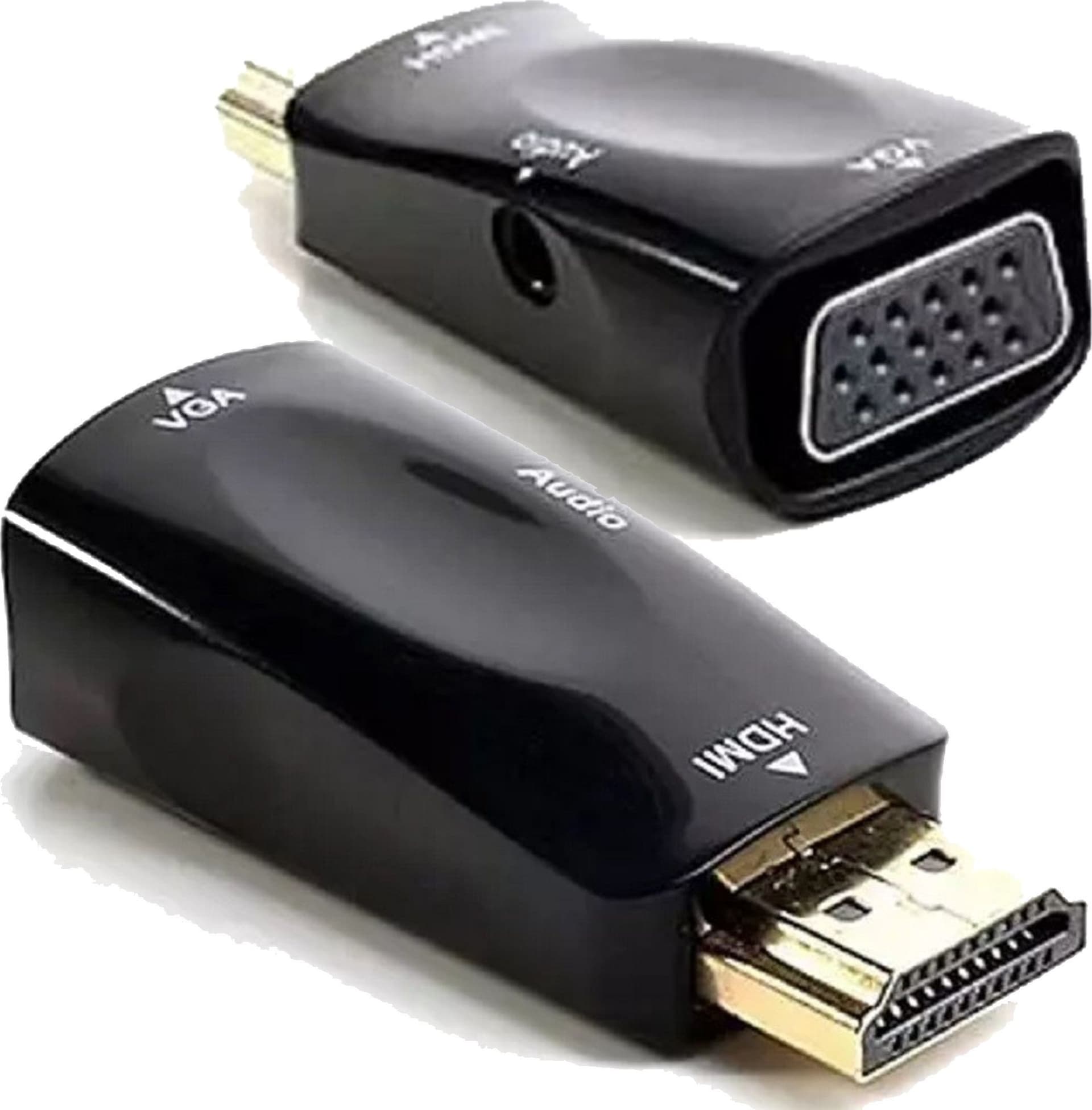 CONVERTITORE ADATTATORE VIDEO HDMI A USCITA VGA INTERFACCIA CAVO AUDIO Q-T122