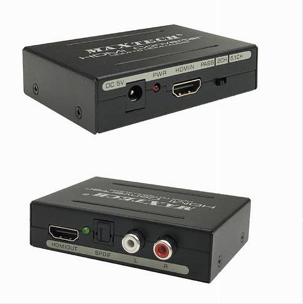 Convertitore Estrattore Hdmi Audio Video 4k Hdmi 2x Rca Toslink Maxtech Hd-hflr in Video convertiori Trade Shop italia - Napoli, commercioVirtuoso.it