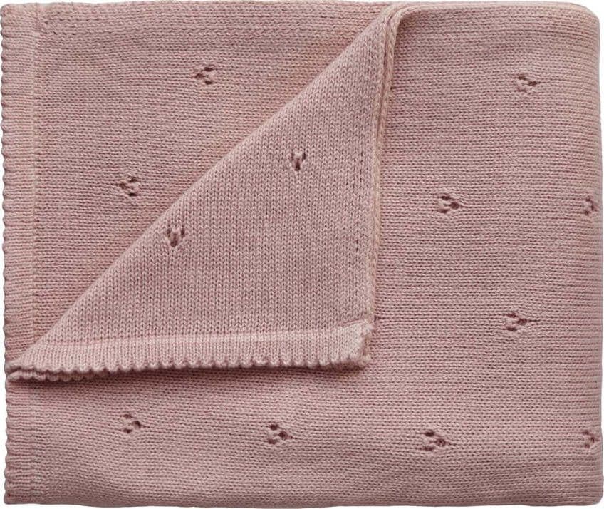 Coperta Mushie Baby Blanket Pointelle Blush Casa e cucina/Tessili per la casa/Biancheria per culle e lettini/Coperte e copertine/Coperte La Casa Del Bebè - Napoli, Commerciovirtuoso.it