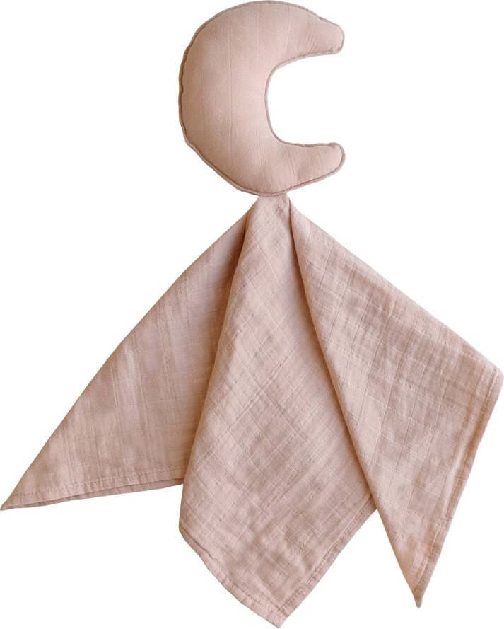 Coperta Mushie Lovey Moon-Cipria Giochi e giocattoli/Giocattoli prima infanzia/Straccetti duoduo La Casa Del Bebè - Napoli, Commerciovirtuoso.it