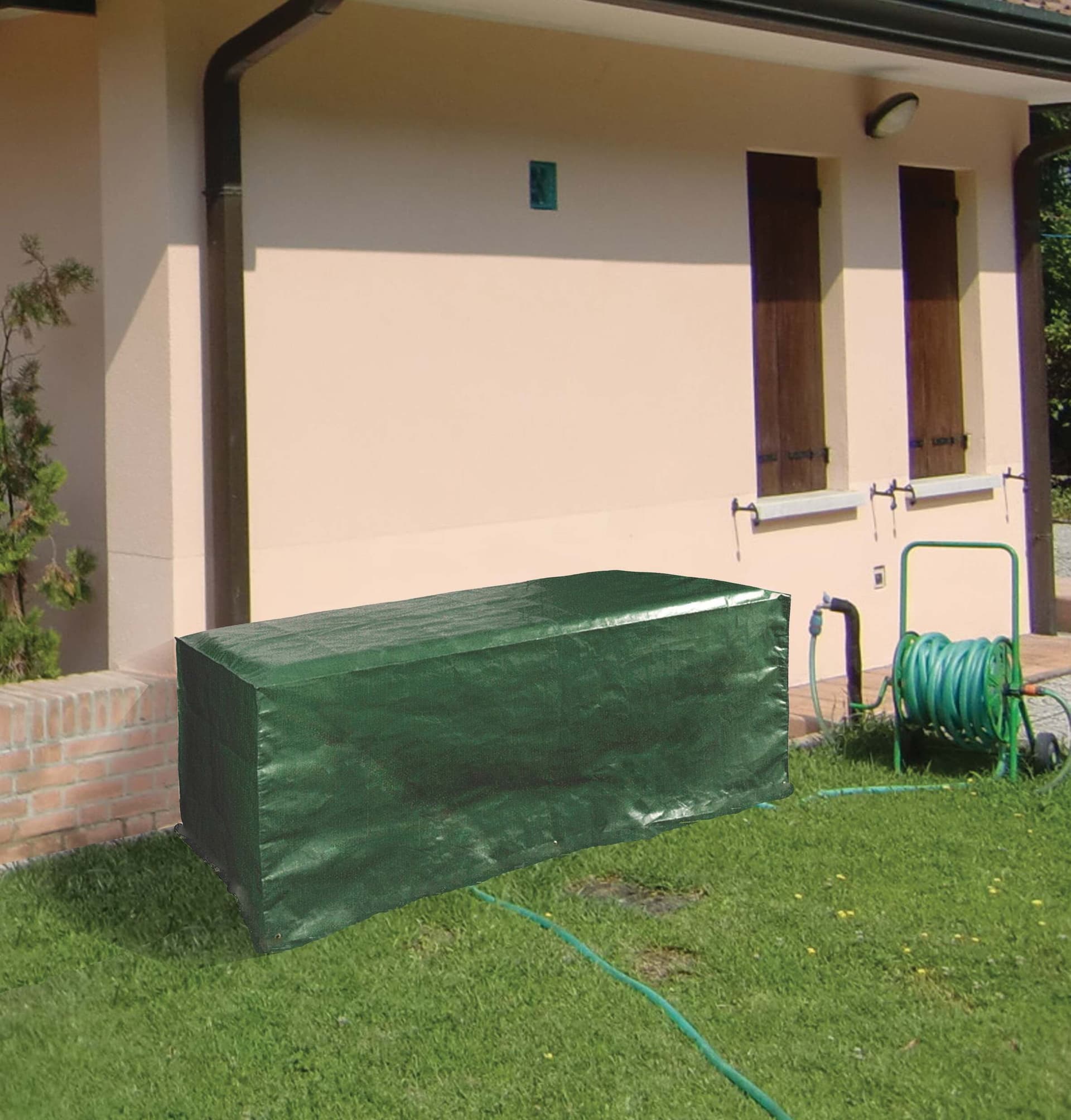 COPERTURA PER TAVOLI CM.205X105X70 Giardino e giardinaggio/Arredamento da giardino e accessori/Coperture per mobili da giardino/Coperture per tavoli Ferus - Montoro, Commerciovirtuoso.it