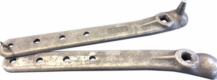 Coppia attacco biella adattabile al riferimento originale Gaspardo FS530 20830007 - 20830008 in Giunti GardenStore - Novellara, commercioVirtuoso.it