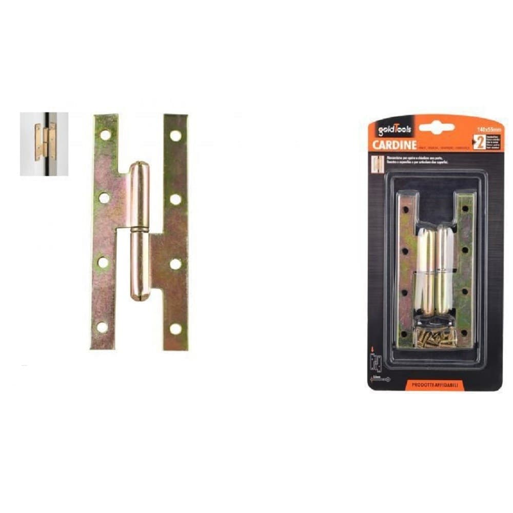 Coppia Cerniere Cerniera A H Cardine Per Porta Finestra 140x55x2.5mm Viti 91159 Fai da te/Ferramenta/Ferramenta e serrature per porte/Cardini Trade Shop italia - Napoli, Commerciovirtuoso.it