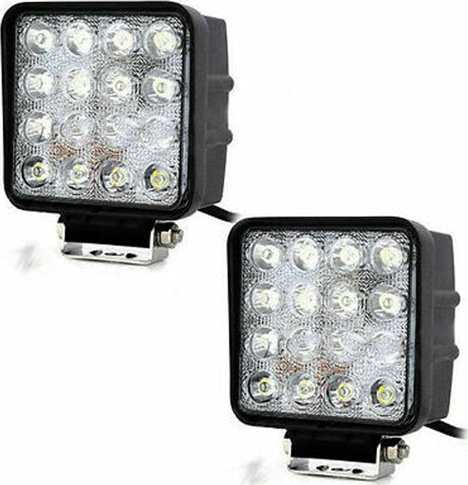 Coppia Fari Supplementari Profondit? Auto Fuoristrada Suv 16 Led 6000k Ip68 Auto e Moto/Parti per auto/Luci lampadine e indicatori/Lampadine/Lampadine per esterno Trade Shop italia - Napoli, Commerciovirtuoso.it