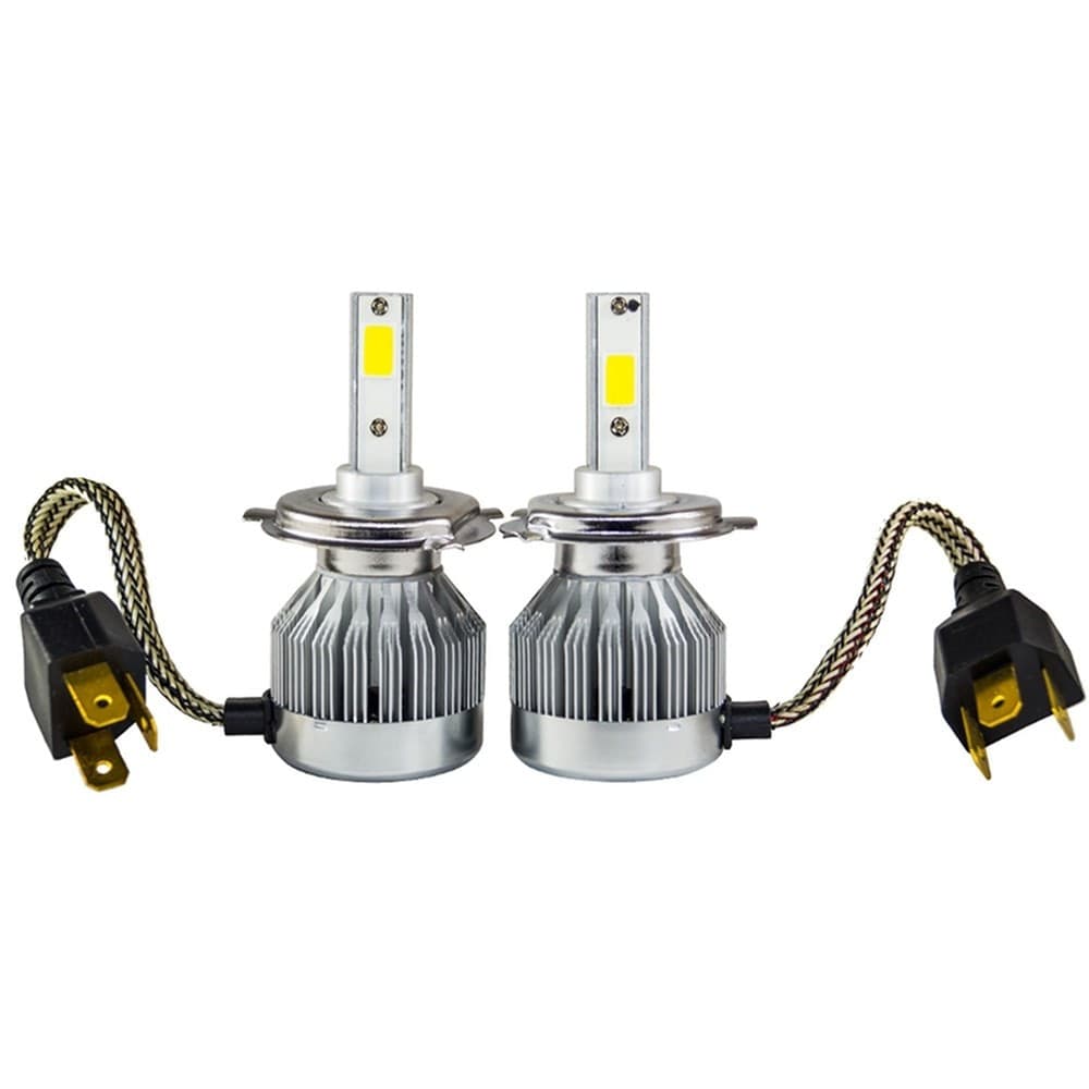 Coppia Lampadine Auto Moto 30w 6000k Bianco Freddo Cob C1 H4 Led 3000lm Auto e Moto/Parti per auto/Luci lampadine e indicatori/Lampadine/Lampadine per esterno Trade Shop italia - Napoli, Commerciovirtuoso.it