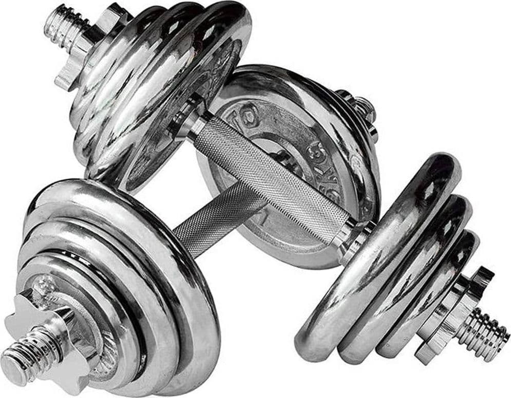 Coppia Manubri Dumbbell Componibili Tot 20 Kg Pesi Palestra Fitness Bodybuilding Pesi Palestra Trade Shop italia - Napoli, Commerciovirtuoso.it