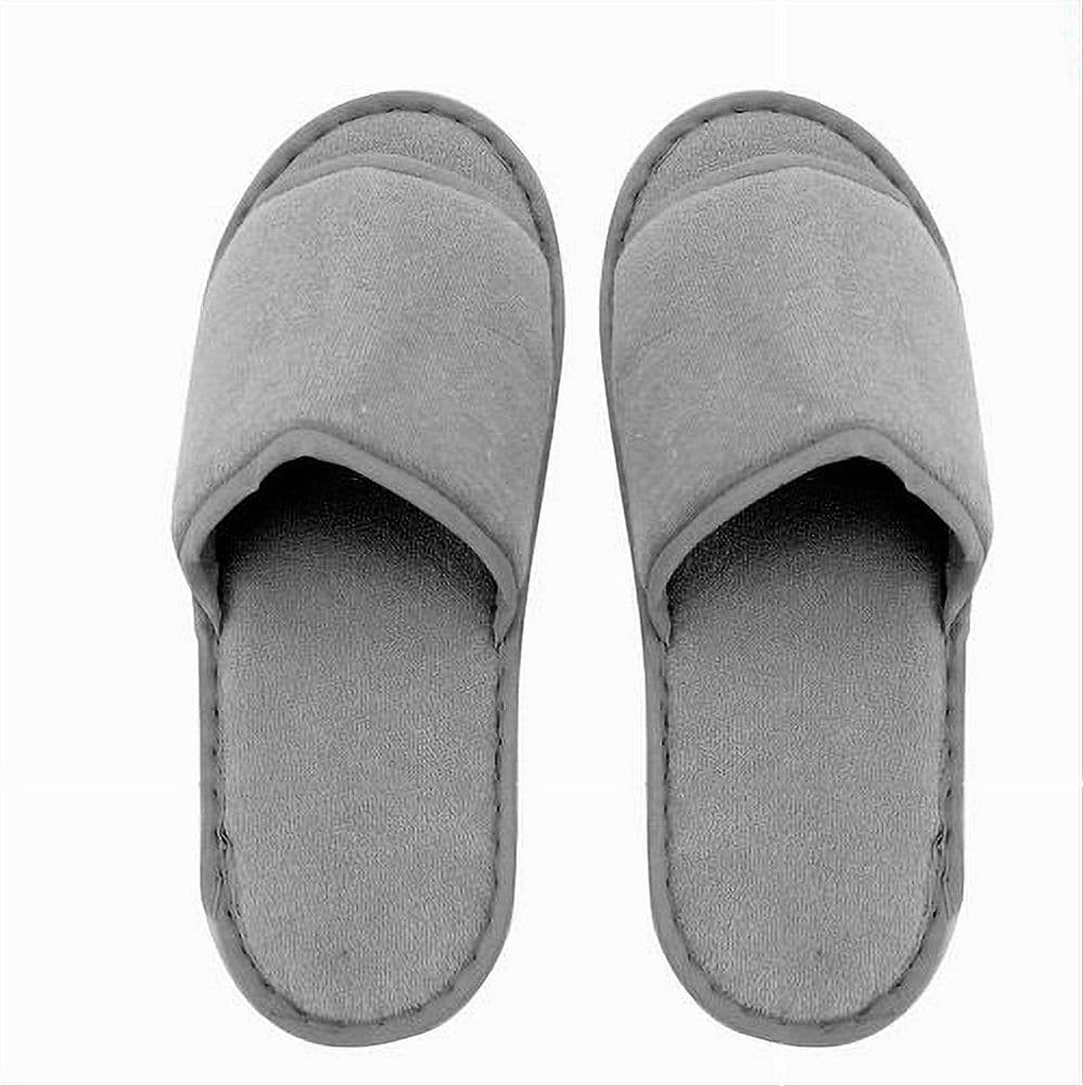 COPPIA PANTOFOLE CIABATTE BAGNO TESSUTO GRIGIO TAGLIA 39-45 STANZA HOTEL 79683 in Pantofole Trade Shop italia - Napoli, commercioVirtuoso.it