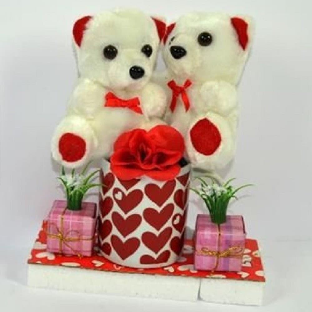 Coppia-Peluche-Orsetti-Con-Tazzone-Fiore-Idea-Regalo-Per-San-Valentino-4-Modelli