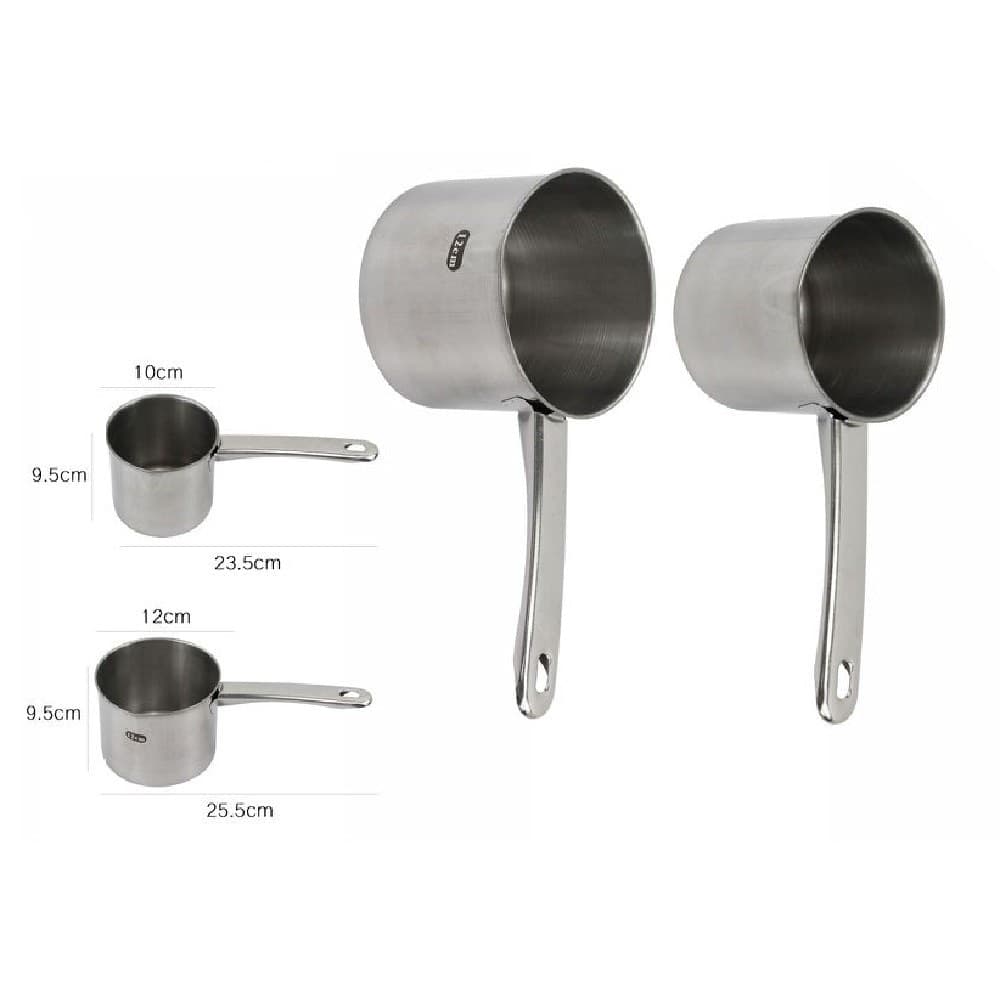 Coppia Set 2 Pentolini Bollilatte Pentola Bollitore Da Latte In Metallo 59237 Casa, arredamento e bricolage > Cucina > Pentole e Padelle Trade Shop italia - Napoli, Commerciovirtuoso.it