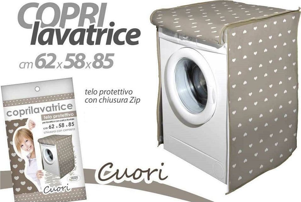 Copri Lavatrice Prottetivo 62x58x85 Cm Telo Imbottito Cerniera Zip Cuori 736810 Casa e cucina/Grandi elettrodomestici/Accessori e parti di ricambio/Ricambi e accessori per lavatrici/Supporti e telai per lavatrici Trade Shop italia - Napoli, Commerciovirtuoso.it