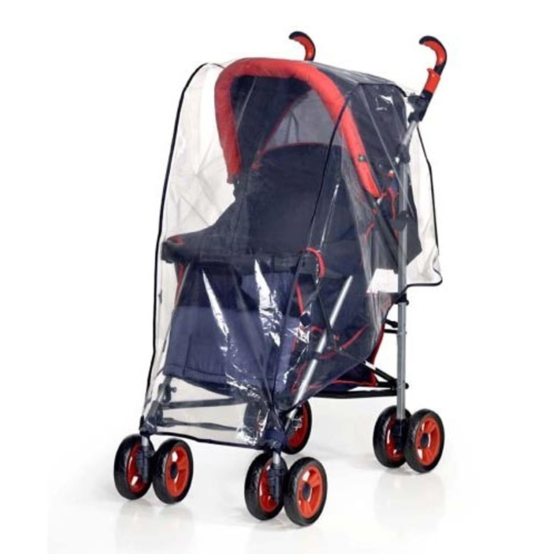 Copri-Passeggino-Parapioggia-Per-Pioggia-Universale-Pvc-Trasparente-Resistente