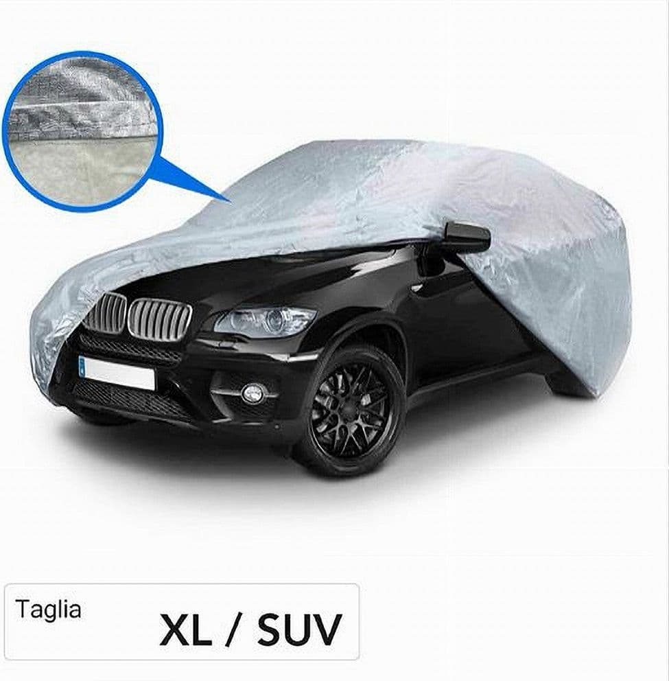COPRIAUTO IMPERMEABILE TELO SUV PROTEGGE SOLE PIOGGIA NEVE SPORCO TG.XL COP-SUV-XL in Copriauto Trade Shop italia - Napoli, commercioVirtuoso.it