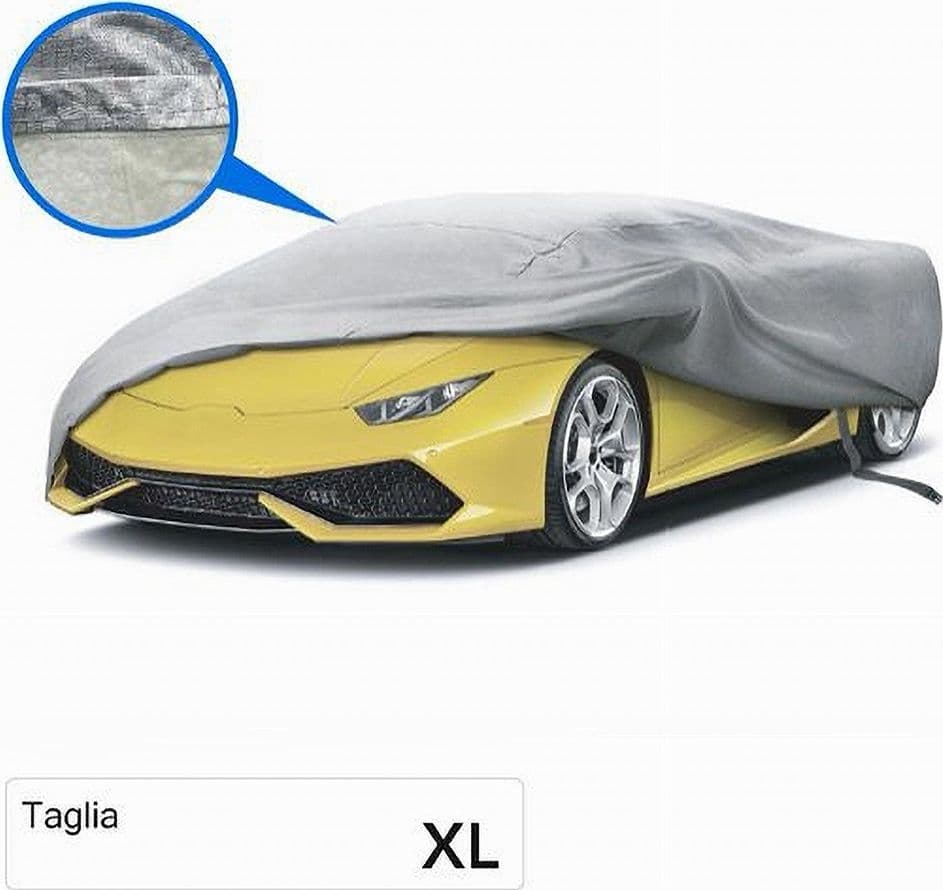 COPRIAUTO TELO IMPERMEABILE AUTO PROTEGGI SOLE PIOGGIA NEVE SPORCO TG.XL COP-AUT-XL in Copriauto Trade Shop italia - Napoli, commercioVirtuoso.it