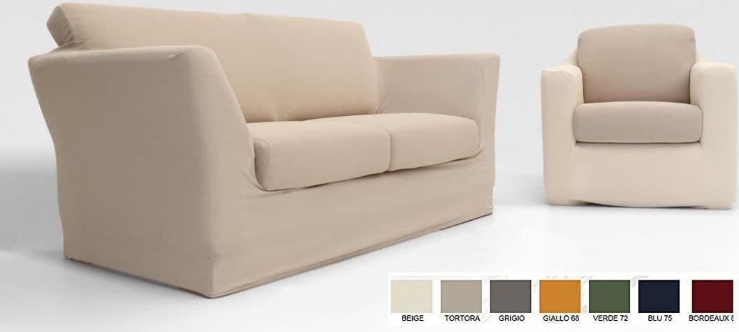 COPRICUSCINO COPRISEDUTA ELASTICIZZATO DIVANO 2 POSTI LINEA JOLIE ESTENSIBILE DA 110 A 145 CM